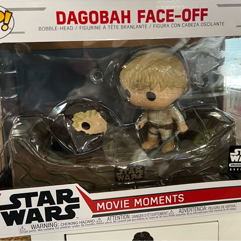 Funko POP! Star Wars Movie Moments #284 Dagobah Face Off Luke Skywalker